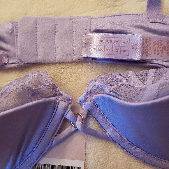 NEW: Savage Not Sorry Half Cup Lace Bra - Picture 3 of 3